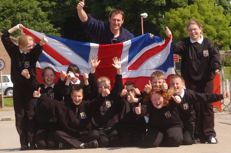 Swimmer Nick Gillingham, who won medals at two consecutive Olympic Games, came to Houghton Kepier School in 2005 to talk to pupils about motivation. Were you there?