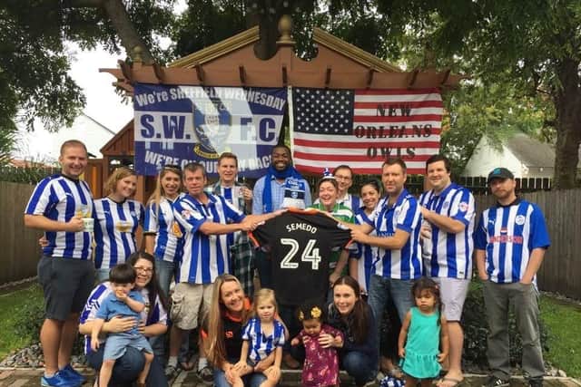 The New Orleans Owls pay homage to Sheffield Wednesday favourite José Semedo.