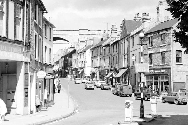 The shops on Church Street looked very different in the 60s