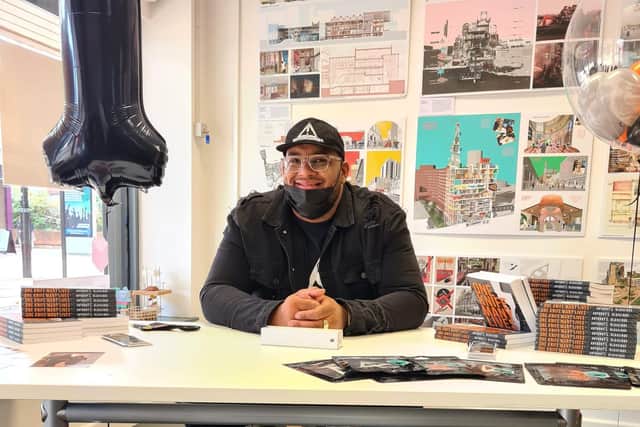 One Knife Many Lives is Anthony's first book and is pushing for schools to make it accessible to their young people.