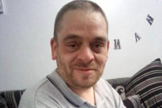 Missing Doncaster man Mark Vickers - his family have issued an appeal for information on his whereabouts