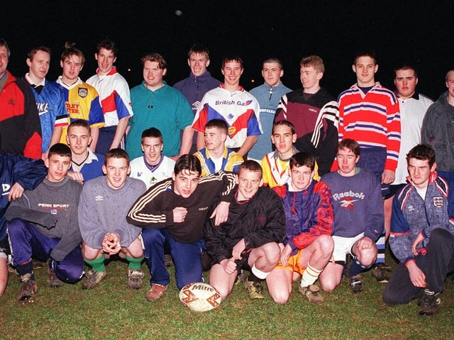The Doncaster Dragons Acdemy team.