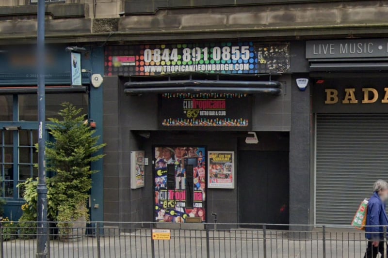 It may not be subtle, and the drinks certainly aren't free, but Club Tropicana, on Lothian Road, is regularly packed out with partiers dancing to 80s classics until 3am on Fridays and Saturdays.