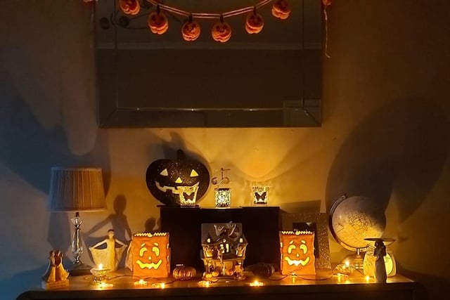 A pumpkin-tastic display!