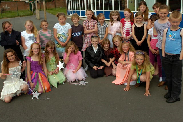 Rift House Primaruy School's choir was pictured before a performance for parents in 2009. Recognise anyone?