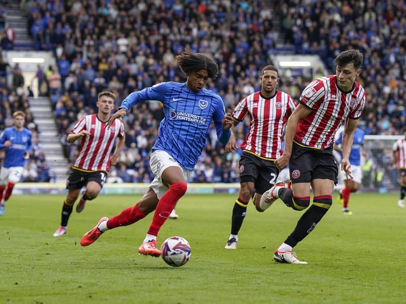 Pompey's one back-up winger at present - and a very raw one still at that.