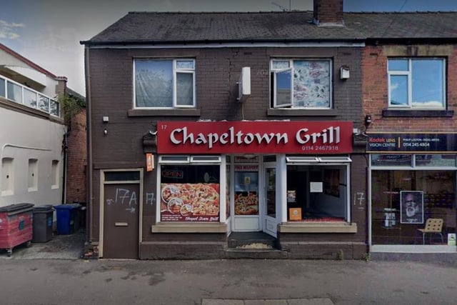 Chapeltown Grill received its current three-star food hygiene rating on October 11, 2022. Hygienic food handling: generally satisfactory. Cleanliness and condition of facilities and building: generally satisfactory. Management of food safety: generally satisfactory.