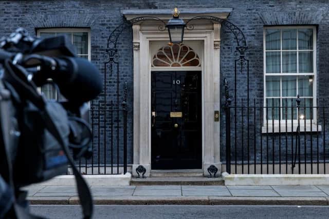 All eyes are on No. 10 as the row over Downing Street parties during lockdown continues to make waves. Photo: Rob Pinney / Getty Images.