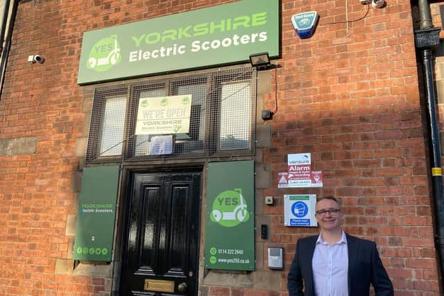 The owner of Yorkshire Electric Scooters, Gordon Riley said he was glad he continued on with the business despite suffering significant losses after the break-in last year.