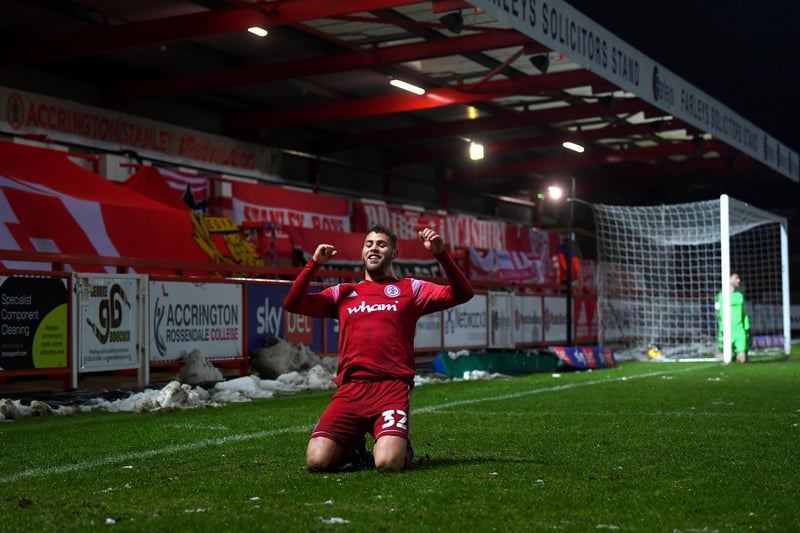 Huddersfield Town, Cardiff and Derby are all believed to be keeping tabs on Accrington Stanley striker Dion Charles. The Northern Ireland international has been on fire this season, scoring 17 League One goals so far. (The Sun)