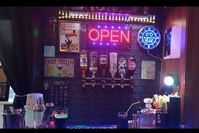 Karen Millar, said: "Our home bar inside, had this since 2015! Our next project is an outside bar and spa! Watch this space."