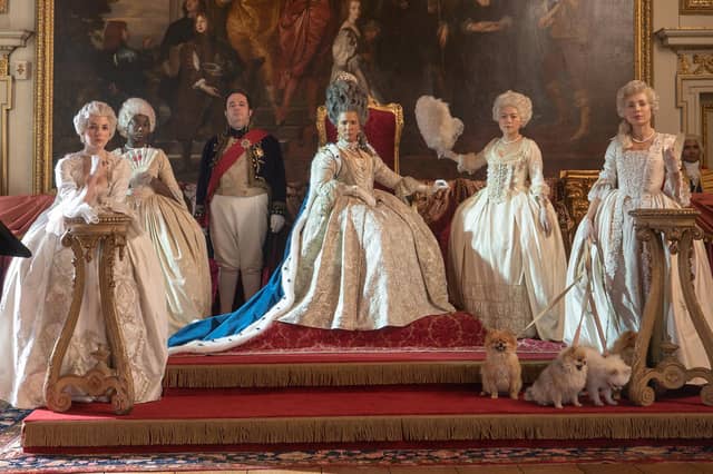Golda Rosheuvel stars as Queen Charlotte in hit Netflix show Bridgerton.