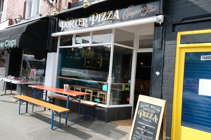 Porter Pizza, at 410 Sharrow Vale Road, has a 4.8 out of 5 star rating, and 632 reviews on Google. One customer wrote: "Small space so we took to take away. Some of the best pizza I’ve had. The service is great and I will be coming back to test their seasonal flavours for sure if I have the chance."
