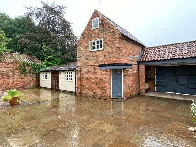 Moving outside now for a look at the coach-house annexe. What a charming addition to the property.