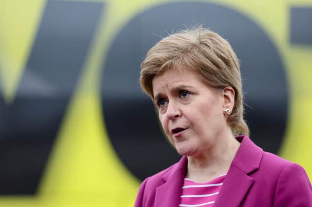 First Minister Nicola Sturgeon. Picture: Russell Cheyne/PA Wire