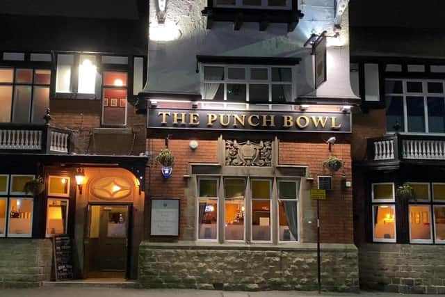 The Punch Bowl pub.