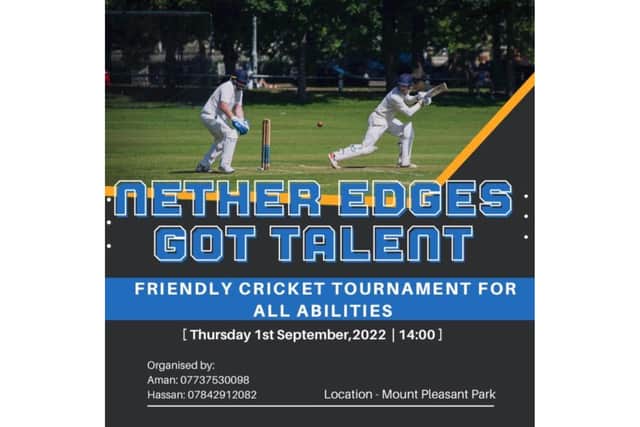 Nether Edge's Got Talent is a homegrown cricket tournament taking place on Mount Pleasant Park this Thursday, September 1.