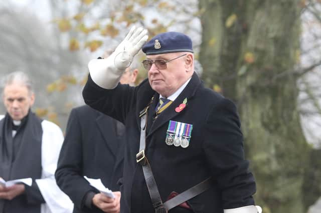 The Royal British Legion's wreath is laid