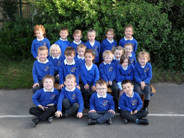 Year R Starters 2021 Wallisdean Infant School Wallisdean Ave Fareham - Giraffes Class. Picture: Alice Mills