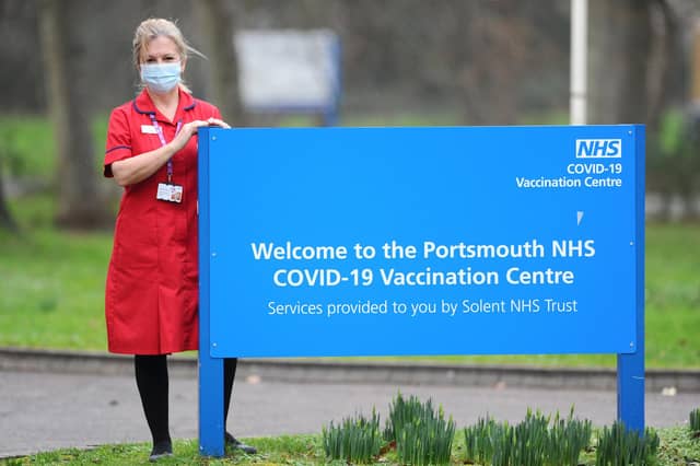 The Portsmouth NHS Covid-19 Vaccination Centre at Hamble House based at St James Hospital is set to open on Monday, February 1.
Pictured is: Stephanie Clark, vaccination lead and head of quality and professions.
Picture: Sarah Standing (310121-1048)
