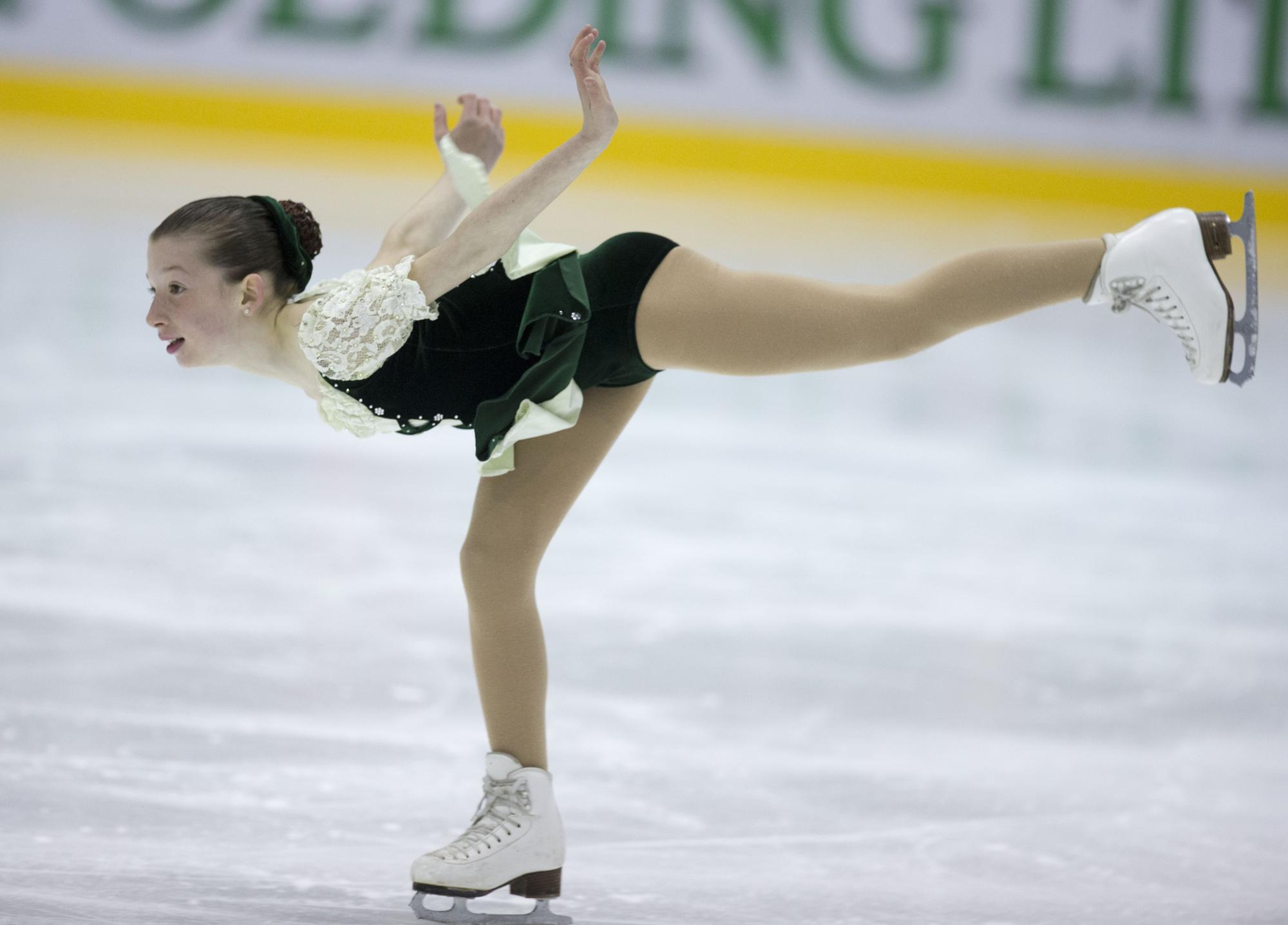 Edinburgh skater Kara Ramsay in motion in 2012.