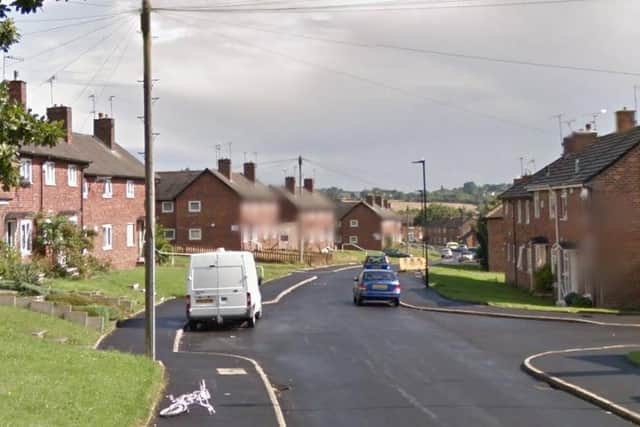 Lowedges Crescent in Sheffield, where a car was abandoned after a police pursuit (pic: Google)