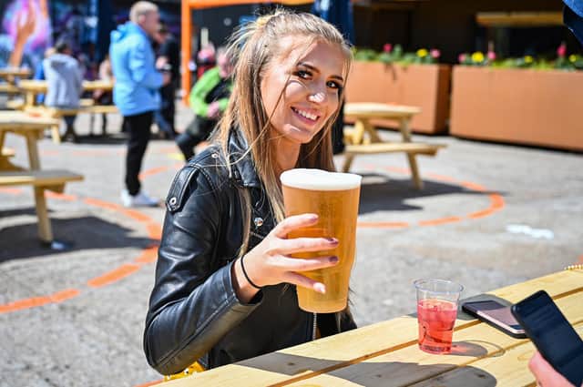Beer gardens are open at many Sheffield pubs. Picture: Jeff J Mitchell/Getty Images.