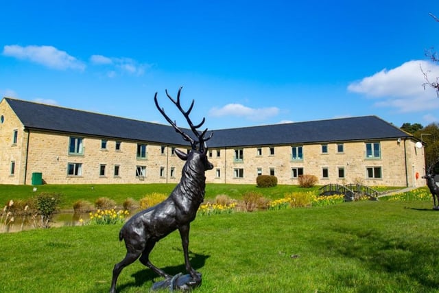 Peak Edge Hotel, Darley Road, Chesterfield, S45 0LW. Rating: 4.5/5 (based on 900 Google Reviews). "Stunning hotel, beautiful place and friendly staff. Very welcoming with our two dogs too."
