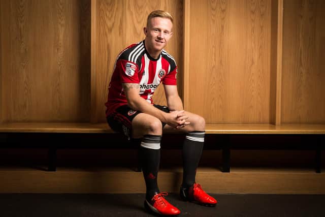 Mark Duffy during his time at Sheffield United. Pic: Sportimage