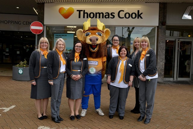 Thomas Cook travel agent opened in Four Seasons Shopping Centre, Mansfield in 2018