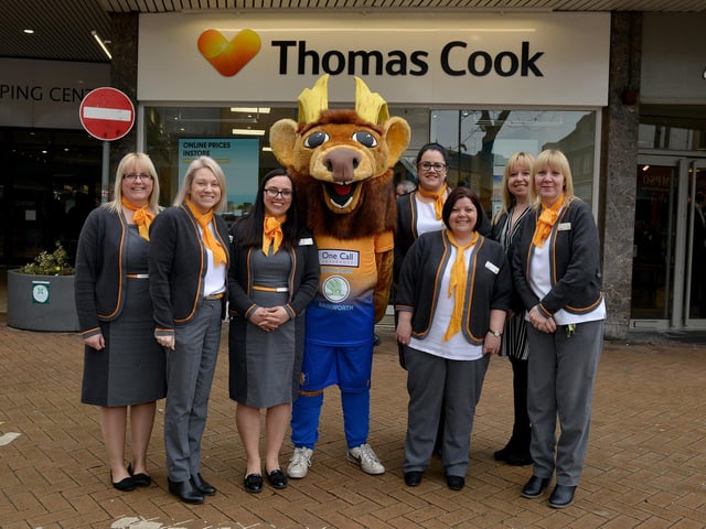 Thomas Cook travel agent opened in Four Seasons Shopping Centre, Mansfield in 2018