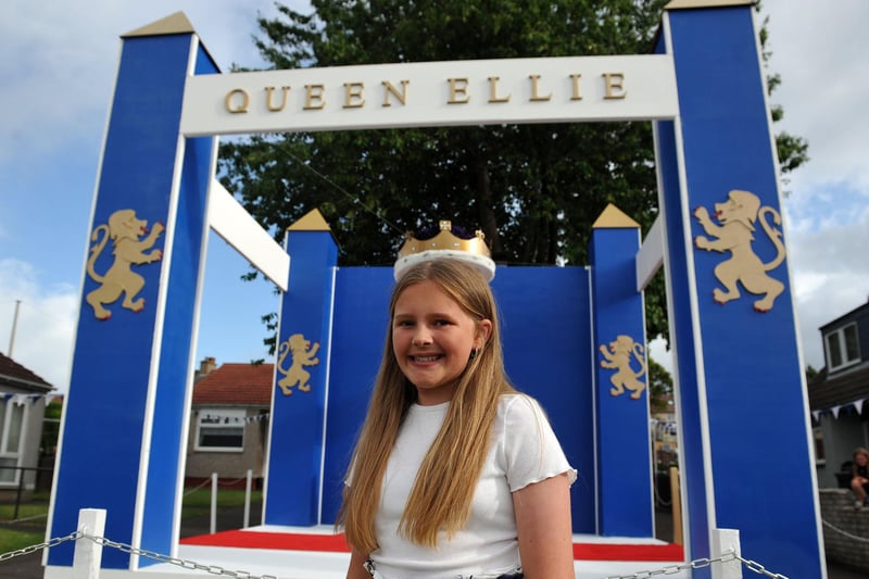 Queen elect, Ellie Van der Hoek.
