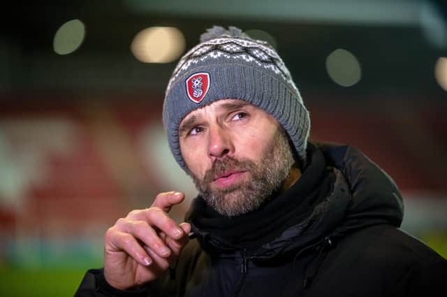 Rotherham United manager Paul Warne and his side are facing a fixture backlog