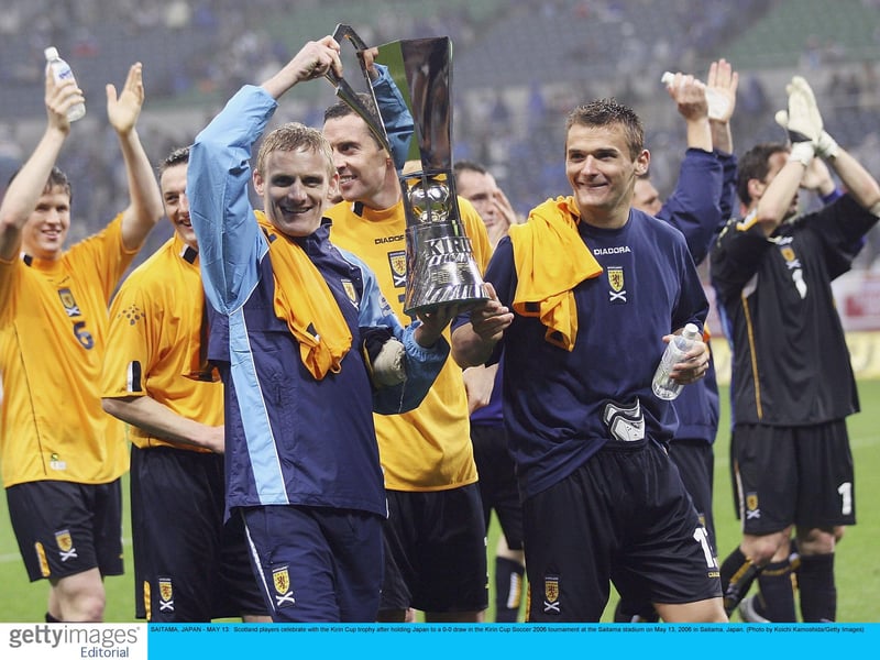 Forget the World Cup, the Euros.. the Kirin Cup is where it's at. Scotland lifted this trophy after beating Bulgaria 5-1 and holding Japan to a 0-0 draw.