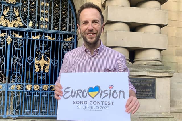 Councillor Ben Miskell, who started Sheffield's campaign to host Eurovision.