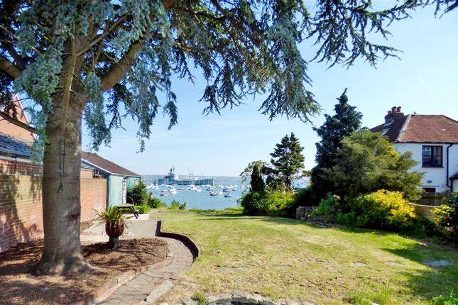 It has spectacular views of the harbour from the back garden.