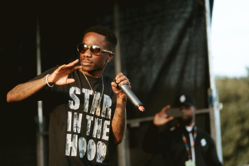 Tinchy Stryder performs at the Northumberland Pride Festival. Picture by Will Gorman Photography.