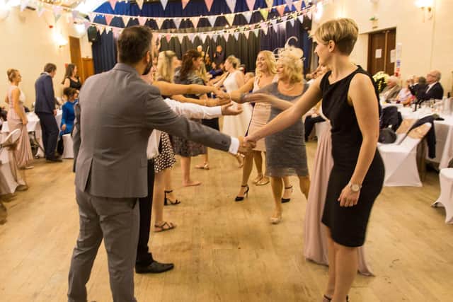 Happier times at Bradfield Village Hall. Picture by Charlotte Elizabeth Photography