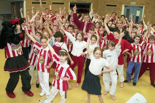 We've got a funny feeling you will remember this Comic Relief event at the school in March 1999.