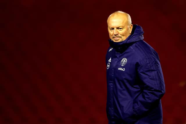Sheffield United Women boss Neil Redfearn declared himself pleased with his team’s efforts as they swim against the tide in the rapidly evolving Women’s Championship. (photo by Naomi Baker/Getty Images).