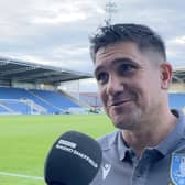 Xisco Munoz speaking after the game at Chesterfield 11 July 2023