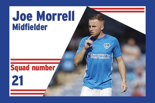 Joe Morrell enjoyed his best performance for Pompey in the draw with Plymouth and it's evident there's more to come from the Wales international.  He returned to the starting XI last Tuesday after missing the loss to Cambridge due to a family bereavement. He dictated the tempo in midfield while applying the press expertly.