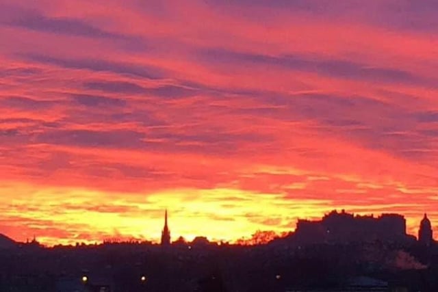 This sunrise was caught by Marie Hodgson from Carrington Road looking towards the city.