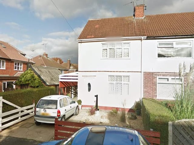 This three bedroom semi-detached house has been "well cared for and is finished to an excellent standard". Since this picture the house has had a new door and has been painted. Marketed by Buckley Brown, 01623 355797.