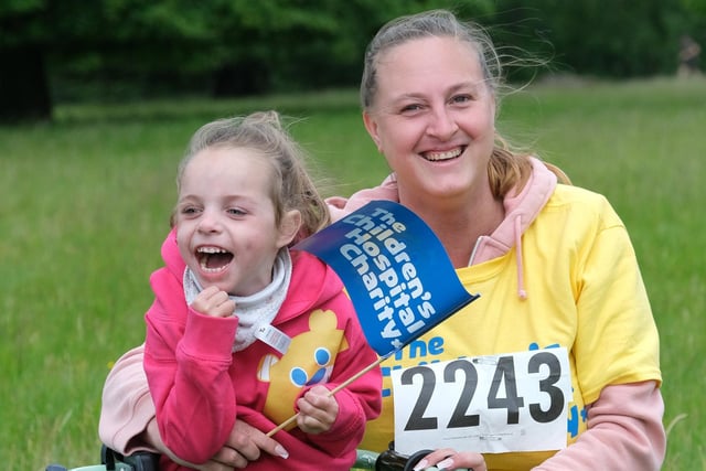Supporters of all ages took part in the Sheffield Children's Hospital Charity Chatsworth Walk