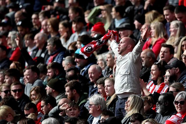 A Sheffield United fan shows his passion: Jan Kruger/Getty Images