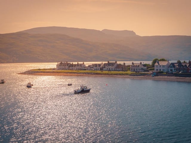 Ullapool took the third spot, with an annual increase in sales searches of 36.8 per cent.