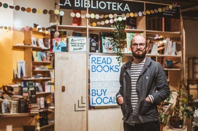 La Biblioteka is an independent bookshop in Sheffield’s city.