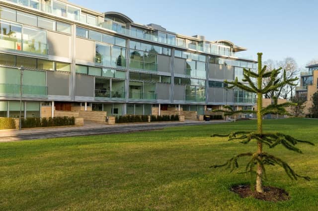 The upmarket development in Donaldson Crescent.
