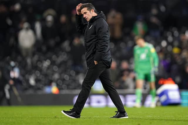 Fulham manager Marco Silva after the Sky Bet Championship match at Craven Cottage, London: Adam Davy/PA Wire.
